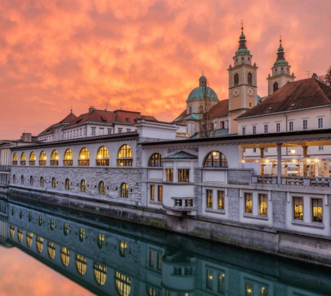 Hotel Siska Ljubljana Exterior foto